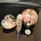 Rhodonite Crystal Bundle