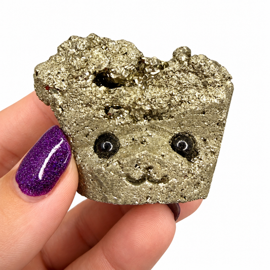 Pyrite Crystal Buddy | Raw Fool's Gold Cluster