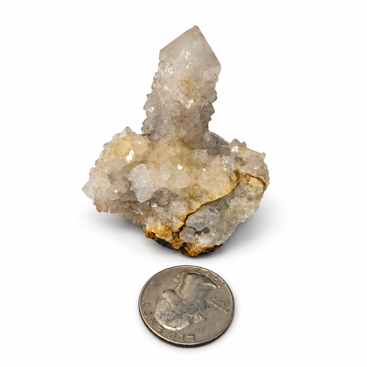 South African spirit quartz specimen close-up - Magick Souls