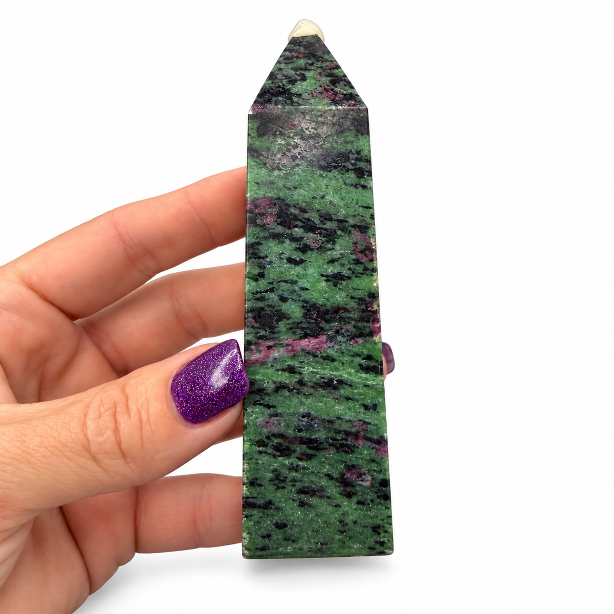 Ruby Zoisite Crystal Tower Point Magick Souls