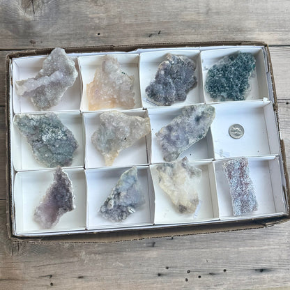 Amethyst Flower Cluster Plates — Rare Natural Specimens