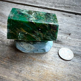 Unique Emerald and Fuchsite Freeform