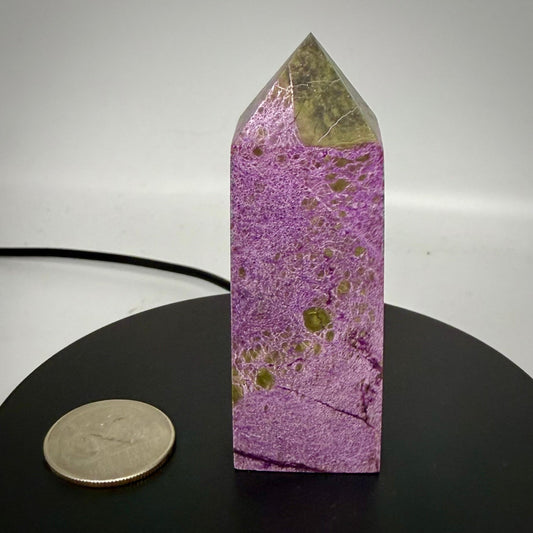 Stichtite with Serpentine Atlantisite Towers – Barberton South Africa Home & Living > Home Decor > Rocks & Geodes