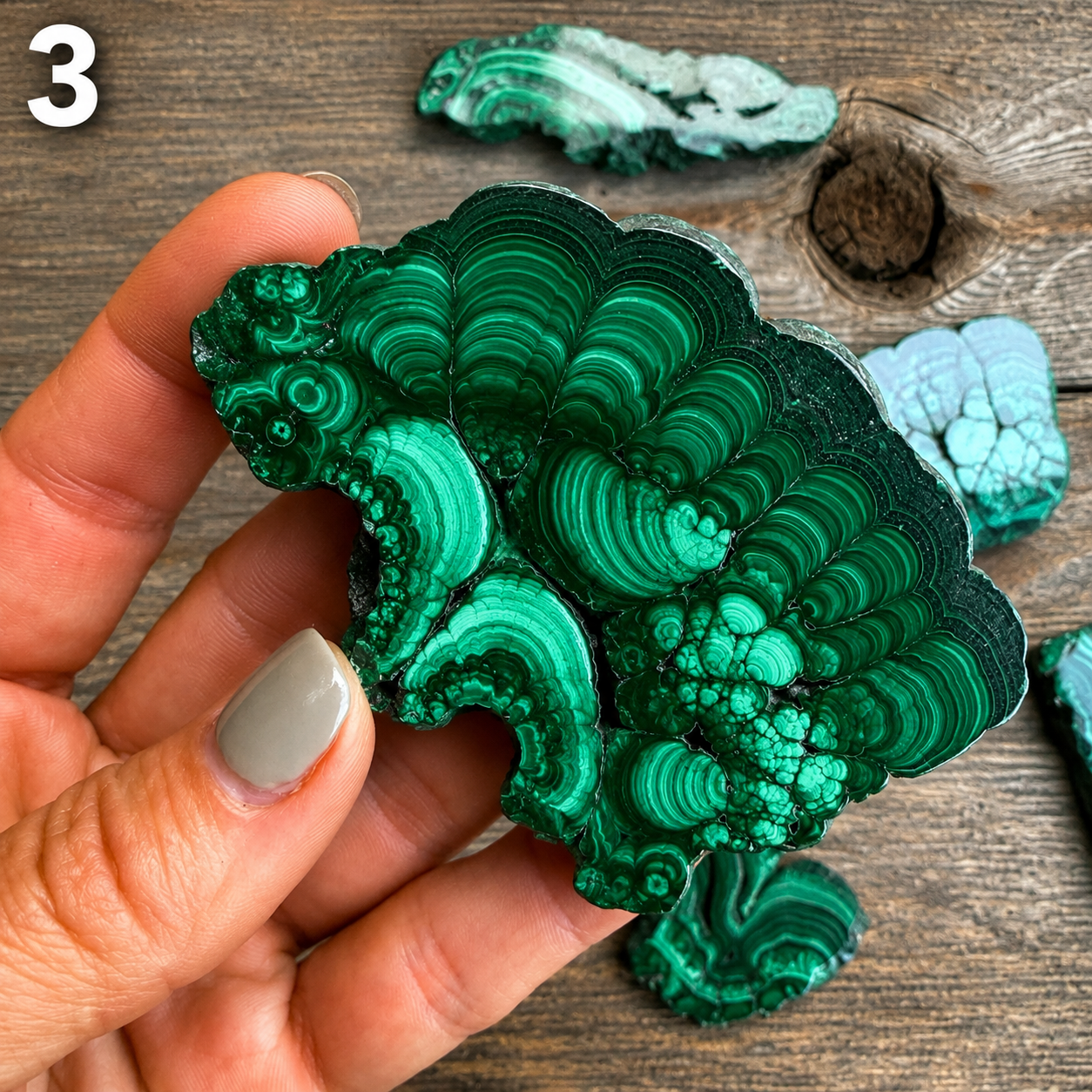 Malachite Polished Slabs – Natural Congo Malachite