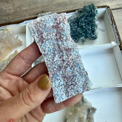 Amethyst Flower Cluster Plates — Rare Natural Specimens