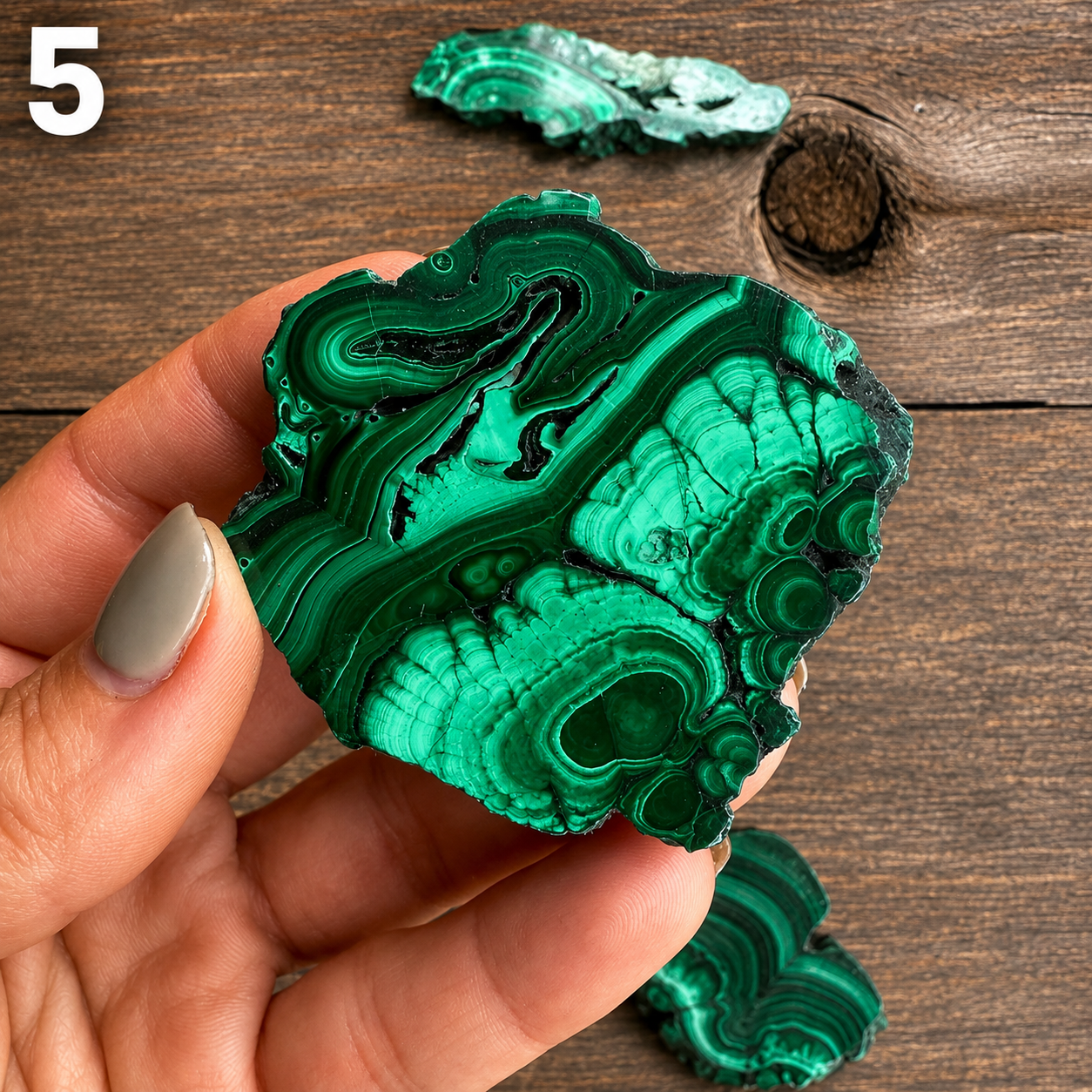 Malachite Polished Slabs – Natural Congo Malachite