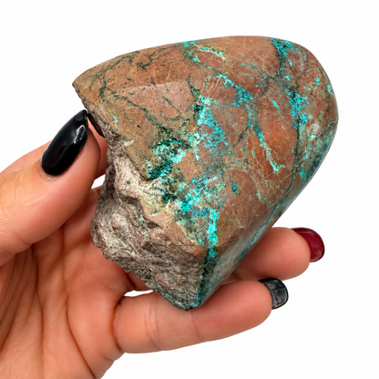Congo shattuckite crystal freeform side view - Magick Souls