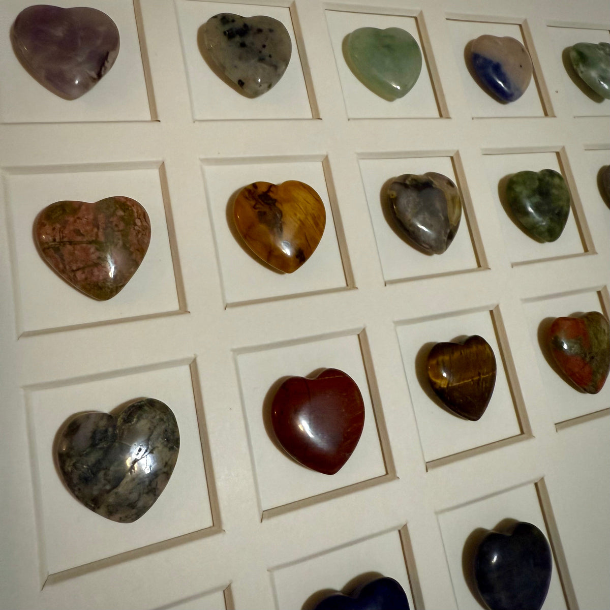 Crystal Heart Collection – Framed Gift Set (12” x 12”)