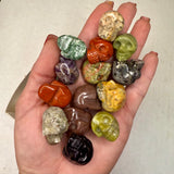 1” Mini Crystal Skull Mixed Variety