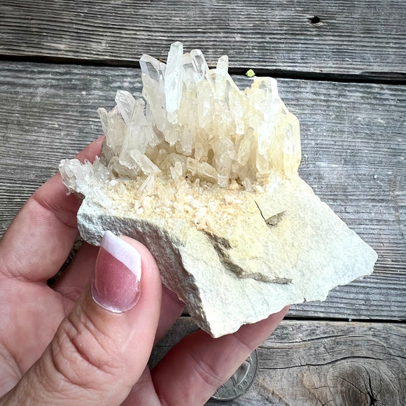 Faden Quartz Cluster