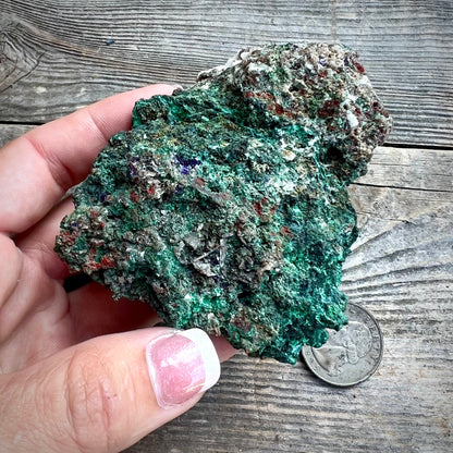 Mexican Malachite and Fluorite UV Mineral Specimen - Magick Souls