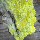 XL Sulphur Crystal Mineral Specimen from Bolivia