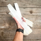 XL Selenite Natural Crystal Logs