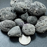 Agni Manitite Ancient Obsidian Volcanic Glass Stone (Pearl of Divine Fire / Cintamani Stone) Bulk Wholesale Home &
