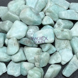 Amazonite Feldspar Tumbled Stones (By The Piece Or Pound) Wholesale Home & Living > Home Decor > Home Accents > Rocks &