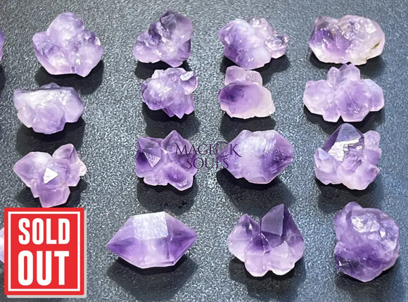 Amethyst Mini Crystal Clusters (1 Kilo)(2.2 LBs) Bulk Wholesale Lot Raw Natural Gemstones Home & Living > Home Decor >