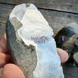 Apophyllite Chalcedony Cluster Natural Self Standing Geode Freeform - Magick Souls