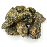 Black Amber Fossilized Tree Resin Mixed Sizes Rough Raw Stones (By The Piece or Pound)(UV Reactive) Wholesale Home &