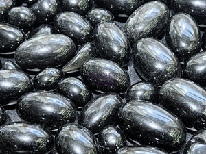 Black Obsidian Tumbled (By The Piece Or Pound) Wholesale Volcanic Glass Home & Living > Home Decor > Home Accents >