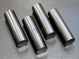 Black Shungite Cylinder Harmonizer Rod (4 Inches) Gemstone Carving Decor Supply Home & Living > Home Decor > Home