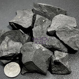 Black Shungite Type 2 Rough Raw Stones (By The Piece or Pound) Wholesale Home & Living > Home Decor > Home Accents >