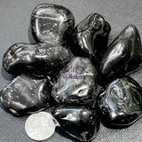 Black Tourmaline Crystal Tumbled Stones Large (1 2 Inches)(By The Piece or Pound) Bulk Wholesale Home & Living > Home