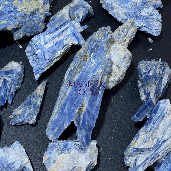 Blue Kyanite Large Crystal (By The Piece Or 1 LB) Rough Raw Clusters In Matrix Bulk Wholesale Home & Living > Home