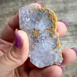 Blue Lace Agate One Side Polished Slab - Magick Souls