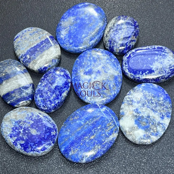 Blue Lapis Lazuli Cabochons Craft Supplies & Tools > Beads Gems & Cabochons > Cabochons
