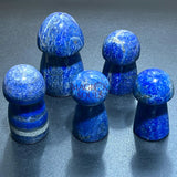 Blue Lapis Lazuli Mushroom Carving Wholesale Home & Living > Home Decor > Home Accents > Rocks & Geodes