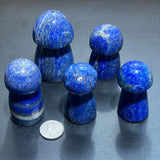 Blue Lapis Lazuli Mushroom Carving Wholesale Home & Living > Home Decor > Home Accents > Rocks & Geodes