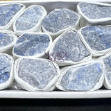 Blue Quartz Rough Raw Crystal Stones Assorted Box Flat Wholesale Home & Living > Home Decor > Home Accents > Rocks &