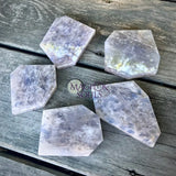 Blue Rose Quartz Polished Slab - Magick Souls