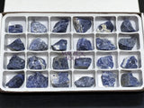 Blue Sodalite Rough (24 Pcs) Box Flat Bulk Wholesale Lot Rough Raw Stones Home & Living > Home Decor > Home Accents >