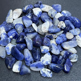 Blue Sodalite Small Tumbled Stones (By The Ounce or Pound) Wholesale Home & Living > Home Decor > Home Accents > Rocks