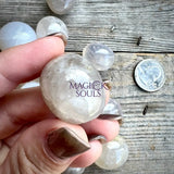 Blue Tumbled Rose Quartz - Magick Souls