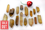 Bulk Wholesale Citrine Lot 50 Grams (10 to 15 pcs) Natural Untreated Crystal Points from Congo Rough Raw Healing