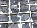 Bulk Wholesale Lot 24 Piece Flat Hematite Rough Raw Stones Natural Spectralite Gemstones Crystals Iron Ore Home &