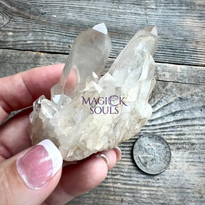 Candle Quartz Pineapple Quartz Cluster - Magick Souls