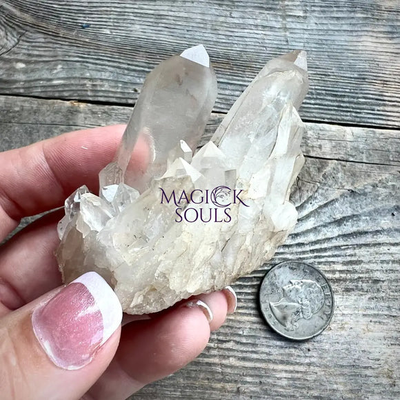 Candle Quartz Pineapple Quartz Cluster - Magick Souls