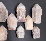 Candle Quartz Standing Crystal Point Towers (S / M / L) Rough Raw Carving Home & Living > Home Decor > Home Accents >