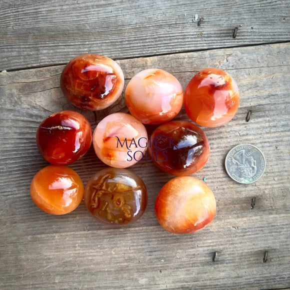Carnelian Palms Crystal - Magick Souls