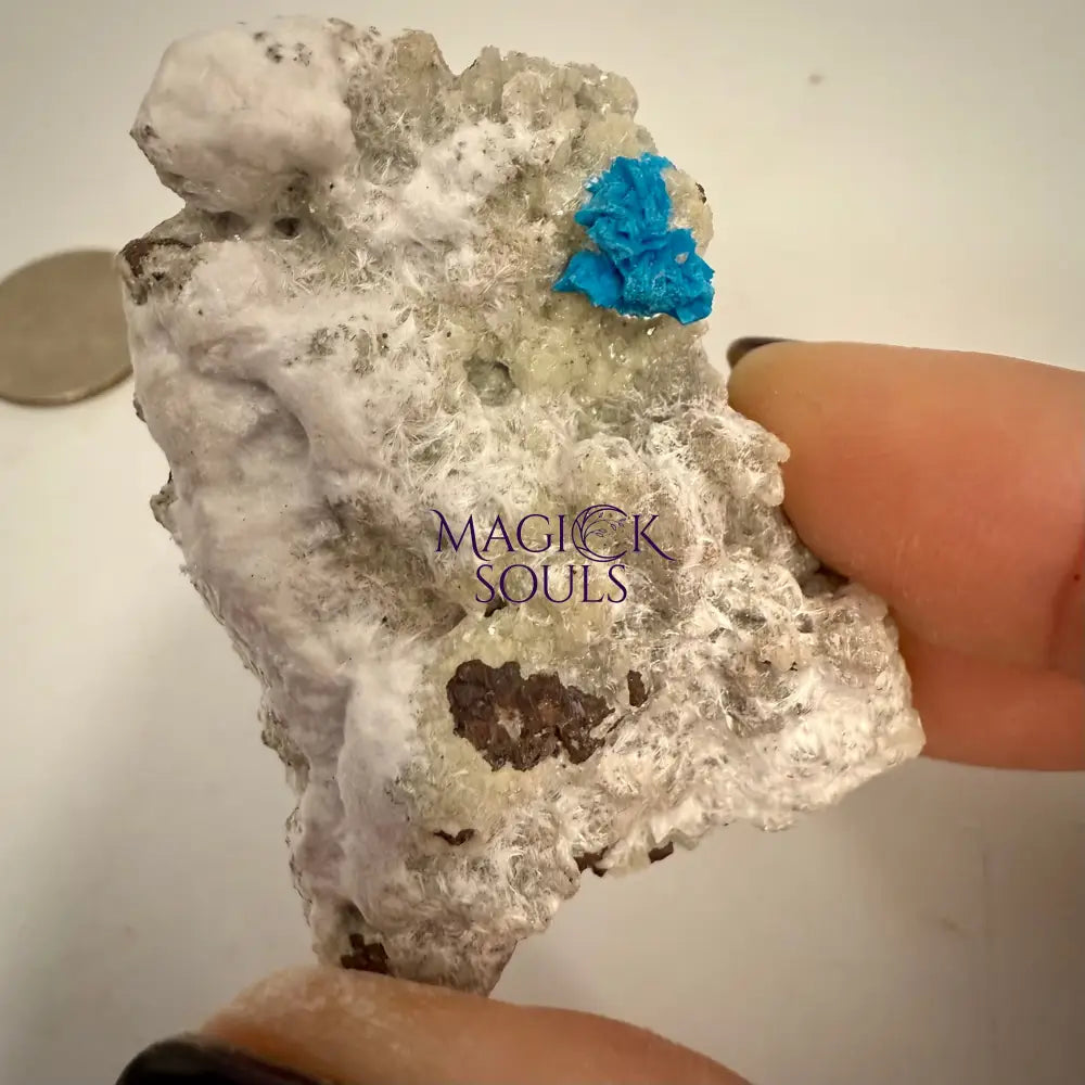 Cavansite – Rare specimens from India 006 Home & Living > Home Decor > Rocks & Geodes