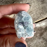 Celestite Mini Flat Base Druzy Freeforms - Magick Souls