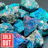Chalcopyrite Peacock Ore Rough (1 Kilo)(2.2 LBs) Bulk Wholesale Lot Raw Gemstones Home & Living > Home Decor > Home