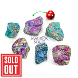 Chalcopyrite Peacock Ore Rough (1 Kilo)(2.2 LBs) Bulk Wholesale Lot Raw Gemstones Home & Living > Home Decor > Home