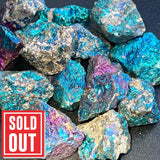 Chalcopyrite Peacock Ore Rough (1 Kilo)(2.2 LBs) Bulk Wholesale Lot Raw Gemstones Home & Living > Home Decor > Home