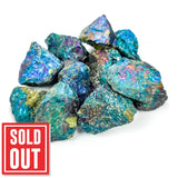 Chalcopyrite Peacock Ore Rough (1 Kilo)(2.2 LBs) Bulk Wholesale Lot Raw Gemstones Home & Living > Home Decor > Home