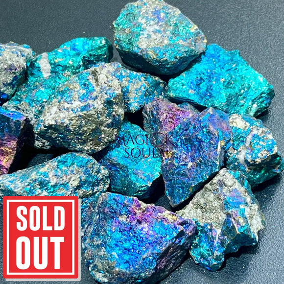 Chalcopyrite Peacock Ore Rough (1 LB) One Pound Bulk Wholesale Lot Raw Gemstones Home & Living > Home Decor > Home