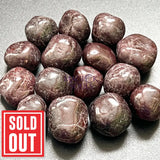 Cherry Garnet Tumbled (1 Kilo)(2.2 LBs) Bulk Wholesale Lot Polished Gemstones Wholesale Tumbled Rocks